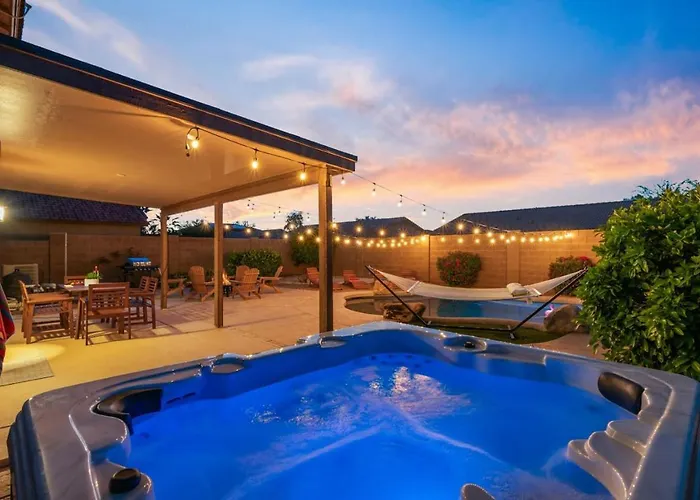 Sunlit Sandscape Private Sauna Heated Pool Hot Tub Hosted By Relaxtay * Casa Grande