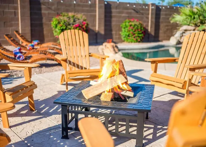 Willa Sunlit Sandscape Private Sauna Heated Pool Hot Tub Hosted By Relaxtay Casa Grande