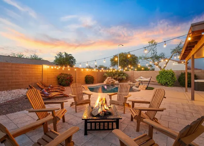 Sunlit Sandscape Private Sauna Heated Pool Hot Tub Hosted By Relaxtay Willa